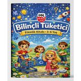 Dahi Olacak Çocuk Yayınları Bilinçli Tüketici 3-6 Yaş Etkinlik Kitabı