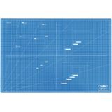 Dahle Kesme Matı A1 (60 X 90 Cm, Kendini Onarır, Çift Taraflı Kullanılabilir, Izgaralı) Mavi