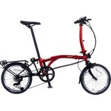 Dahon Lunden 16 Jant 7 Vites Kırmızı Katlanır Bisiklet