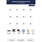 Dahua 12 Kameralı 2mp Güvenlik Kamera Seti Sesli Gece Görüşlü Bullet Dış Mekan 1tb ~7 Gün Kayıt