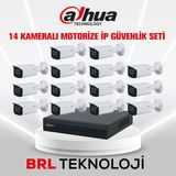 Dahua 14 Kameralı 2 Mp Motorize Ip Güvenlik Kamera Seti