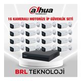 Dahua 16 Kameralı 2 MP Motorize Ip Güvenlik Kamera Seti