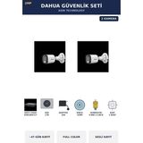 Dahua 2 Kameralı 2mp Güvenlik Kamera Seti Gece Renkli Full Color Sesli Bullet 1tb ~47 Gün Kayıt