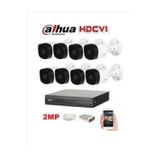 Dahua 2 Mp 8 Kamerali Set (1 Tb Harddisk) Uyumlu
