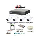 Dahua 2Mp 4 Kameralı Dış Ortam Ahd Full Kamera Seti 500Gb Disk Hac-Hfw1200th-I8