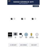 Dahua 3 Kameralı 2mp Güvenlik Kamera Seti Sesli Gece Görüşlü Bullet Dış Mekan 1tb ~31 Gün Kayıt