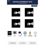 Dahua 4 Kameralı 2mp Güvenlik Kamera Seti Gece Renkli Full Color Sesli Bullet 1tb ~23 Gün Kayıt