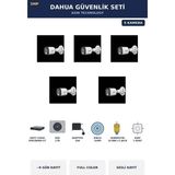 Dahua 5 Kameralı 5mp Güvenlik Kamera Seti 5mp Full Color Sesli Bullet Dış Mekan 1tb ~9 Gün Kayıt