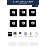 Dahua 6 Kameralı 2mp Güvenlik Kamera Seti Gece Renkli Full Color Sesli Dome 1tb ~15 Gün Kayıt