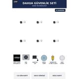 Dahua 6 Kameralı 2mp Güvenlik Kamera Seti Sesli Gece Görüşlü Bullet Dış Mekan 1tb ~15 Gün Kayıt