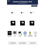 Dahua 6 Kameralı 2mp Güvenlik Kamera Seti Sesli Gece Görüşlü Dome+Bullet 1tb ~15 Gün Kayıt