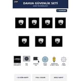 Dahua 7 Kameralı 2mp Güvenlik Kamera Seti Gece Renkli Full Color Sesli Dome 1tb ~13 Gün Kayıt