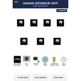 Dahua 7 Kameralı 2mp Güvenlik Kamera Seti Sesli Gece Görüşlü Dome Iç Mekan 1tb ~13 Gün Kayıt