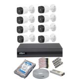 DAHUA 8 Kameralı Güvenlik Kamerası Full Set 1TB Hdd