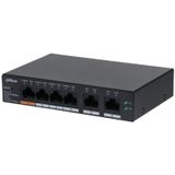 Dahua CS4006-4GT-60 4 Port 4XGE-2XGE Yönetilebilir 60 W PoE Switch