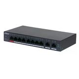 Dahua CS4010-8ET-110 10 Port Gigabit PoE 2 Port Gigabit Uplink 110 W Cloud Yönetilebilir Switch