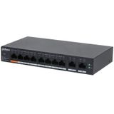 Dahua CS4010-8ET-60 8XFE 2XGE Yönetilebilir PoE Switch
