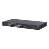 Dahua CS4218-16ET-135 16 Port Gigabit PoE 2 Port Gigabit Uplink 2 Port SFP 135 W Cloud Yönetilebilir Switch