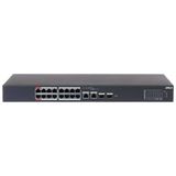 Dahua Cs4218-16Et-135 16 Port Poe 2 Port Gigabit Uplink 2 Port Sfp Combo Yönetilebilir 135W Poe Switch