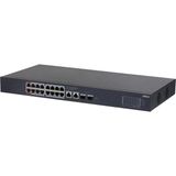 Dahua CS4220-16GT-240 16 Port Gigabit PoE 2 Port Gigabit Uplink 2 Port SFP 240 W Cloud Yönetilebilir Switch