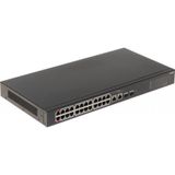 Dahua CS4226-24ET-375 24 Port 375W Poe 10/100 2x Rj45 2xSfp Gigabit Uplink Cloud Yönetilebilir PoE Switch