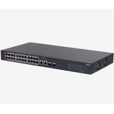 Dahua DH-CS4226-24ET-375 24XFE-2GE-2XSFP 375 W Yönetilebilir PoE Switch