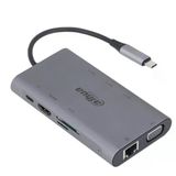 Dahua Dh-Tc39 9 İn 1 Usb 3.1 Type-C To Usb 3.0 + Hdmı + Rj45 + Vga + Sd/Tf +Pd Docking Station