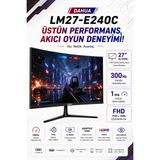 Dahua DHI-LM27-E240C Va Panel Curved (Kavisli) 27 Inç 240 Hz 1920 (H) × 1080 (V) Çözünürlük 1 Ms Gaming Monitör