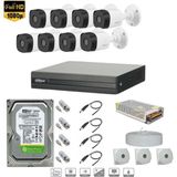 Dahua Full Hd 8 Kameralı Set