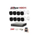 Dahua Gece Renkli Uzaktan Izlemeli 8Li Güvenlik Kamera Seti(Harddisk Yok)
