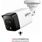 Dahua IPC-HDW1230TC1-SA 2mp 2.8mm Poe Bullet Sesli Mikrofonlu Ip Kamera