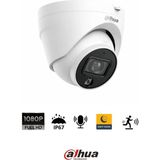 Dahua IPC-HDW1230V-SA-0280B 2mp Poe Starlight Sesli Mikrofonlu Dome Kamera