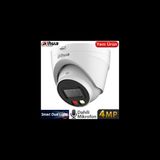 Dahua IPC-HDW1431V-SA, 4mpix, 2,8mm Lens, H265+, 30MT Gece Görüşü, Dual Light, Mikrofonlu, Poe Dome Ip Kamera - Beyaz