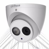Dahua IPC-HDW4231EM-AS-0360B-S4 H265+ 3.6 mm Lens Dahili Sesli SD Kartlı WDR 2 mp 1080P Starlight IR Dome Poe IP Kamera