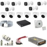 DAHUA KAMERA 2MP 1080P 12 ADET FULLHD GÜVENLİK KAMERA SETİ