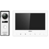 Dahua KTA02 7"inç Ekran 1.3mp Kamera Analog Villa Kiti İnterkom İç ve Dış Ünite