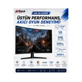 Dahua LM24-E240C 23.6 inç 240Hz 1ms Curved Monitör