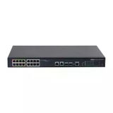 Dahua LR2218-16ET-240 16 Port Gigabit PoE 2 Port SFP 240 W Yönetilebilir PoE Switch