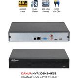 Dahua NVR2108HS-4KS3 8 Kanal Network Kamera Kayıt Cihazı