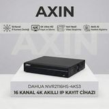 Dahua NVR2116HS-4KS3 16 Kanal 4K H.265+ Akıllı Ip Nvr Kayıt Cihazı