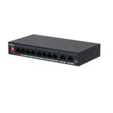 Dahua PFS3010-8ET-96-V2 8 Port Gigabit PoE 2 Port Gigabit Uplink 96 W Plastik PoE Switch