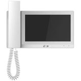 Dahua Vth5221ew-H Ip Görüntülü İnterkom 7 İnç Dokunmatik Ekranlı İç Mekan Monitörü, Kornalı Ve Poe (Beyaz Çerçeve)