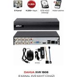 Dahua XVR1B08I-T 8 Kanal Dvr Kayıt Cihazı 2mp Kamera Destekli