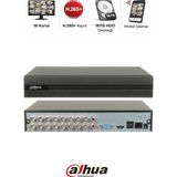 Dahua XVR1B16-I 16 Kanal DVR Kayıt Cihazı 1080P Çözünürlük ve 16TB HDD Desteği ile Yüksek Performans