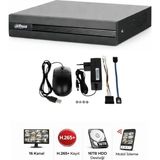 Dahua Xvr1b16 I/T 16 Kanal Hibrit Kamera Dvr Kayıt Cihazı