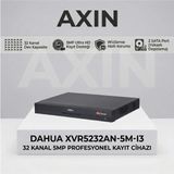 Dahua XVR5232AN-5M-I3 32 Kanal 5mp Wizsense Akıllı Hibrit Dvr Kayıt Cihazı - Siyah