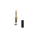 Daier 3.5mm Lehimli 4 Boğumlu Kulaklık Ve Mikrofon Jakı Siyah Renk