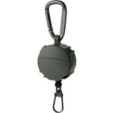 Daiichiseiko Carabiner Reel + Micro Case 2 Gözlü Foliage Green Aksesuar Askısı