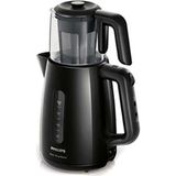 Daily Collection Çay Makinesi - Otomatik Sıcak Tutma, 1.9l Su Isıtıcısı, 0.9l Cam Demlik, Hız - Çok Renkli