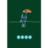 Daily diary 2026 [Tucano] 365 Day: 12 Month Planner, Calendar Yearly Monthly, , Perfect for Office Schedule & School